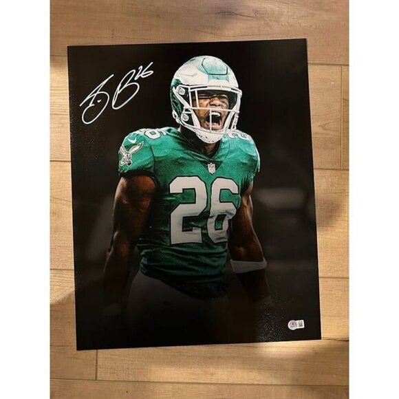 Saquon Barkley signed autographed Philadelphia Eagles 16x20 Photo Beckett